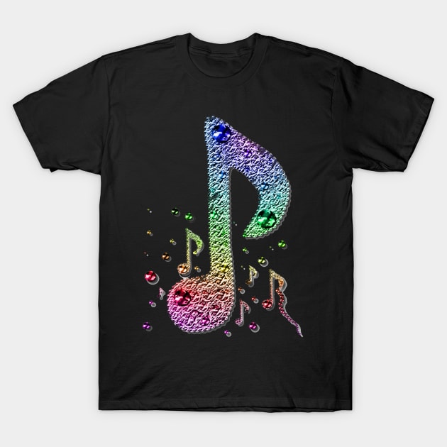 music T-Shirt by divs